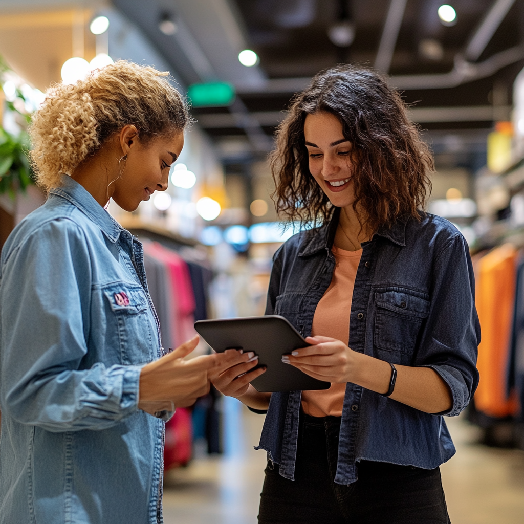 u5959372521_A_female_sales_representative_is_talking_to_a_cle_04d0abae-0f8d-44f7-abaf-b91d923645de_3 u5959372521_A_female_sales_representative_is_talking_to_a_cle_04d0abae-0f8d-44f7-abaf-b91d923645de_3